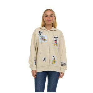 Mickey and Friends Women's Character Full-Zip Hoodie